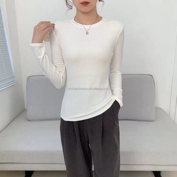 New Autumn Collection Ladies Casual Long Sleeve T-Shirt - Image 3