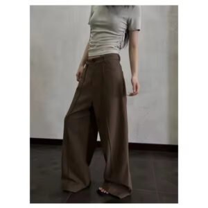 Office Lady Women Full Length Pants