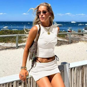 Hot Sale Ladies Two-Piece Shorts Set