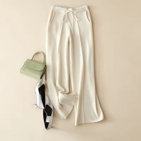 Casual Knit Loose Pants for Women Female Fashion - Image 2