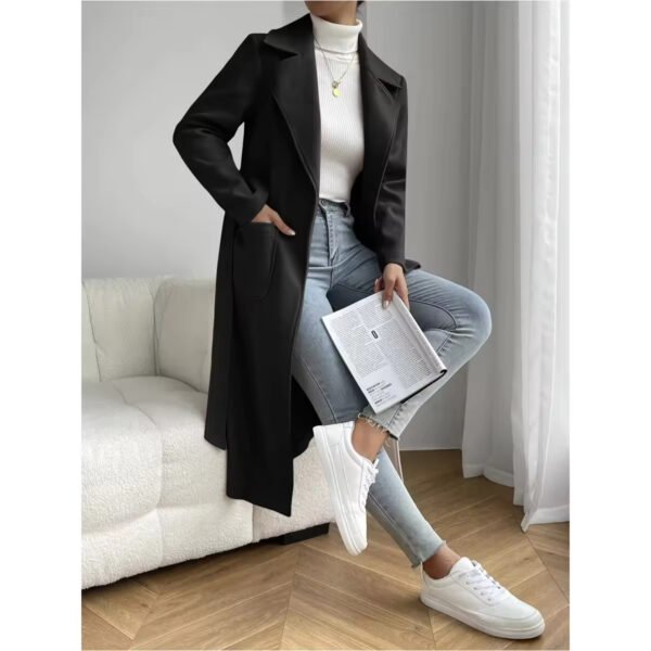 2025 Women's Elegant Winter Trench Coat - Image 3