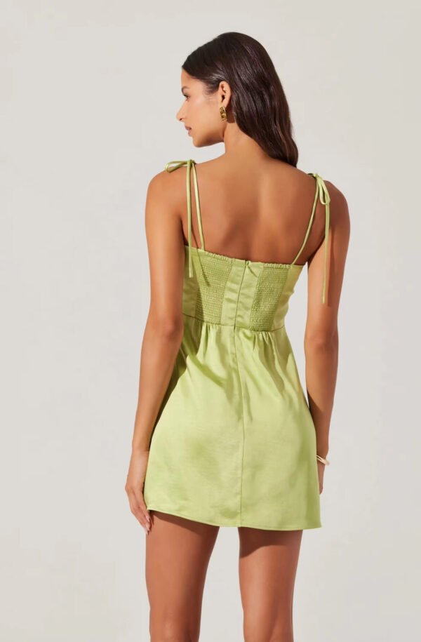 Women's Custom Woven Casual Halter Dress - Image 2